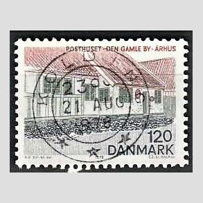 FRIM�RKER DANMARK | 1978 - AFA 661 - Midtjylland - 120 �re flerfarvet - Pragt Stemplet Kolding