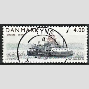 FRIMRKER DANMARK | 2001 - AFA 1300 - frger - 4,00 Kr. Our - Lux Stemplet
