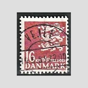 FRIMRKER DANMARK | 1983 - AFA 777 - Rigsvben 16 Kr. matrd - Lux Stemplet Vejle
