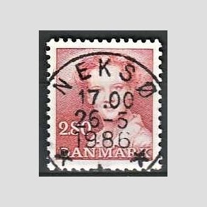 FRIMRKER DANMARK | 1985 - AFA 820 - Dronning Margrethe - 2,80 Kr. rd - Pragt Stemplet Neks