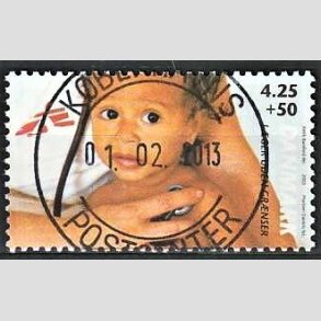 FRIMRKER DANMARK | 2003 - AFA 1349 - Lger uden grnser - 4,25 Kr. + 50 re - Pragt Stemplet
