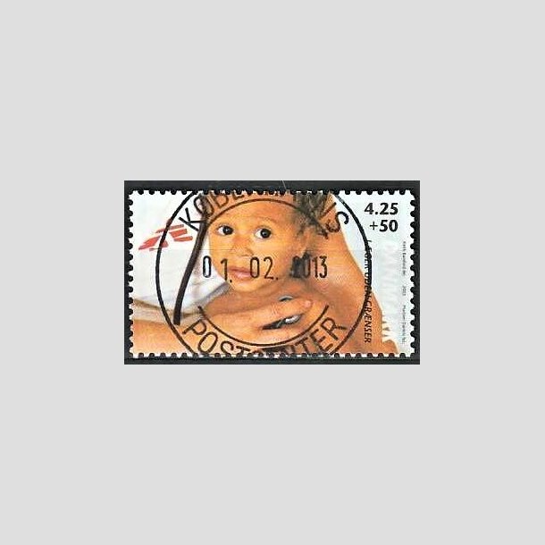 FRIMRKER DANMARK | 2003 - AFA 1349 - Lger uden grnser - 4,25 Kr. + 50 re - Pragt Stemplet