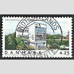 FRIM�RKER DANMARK | 2003 - AFA 1357 - Danske boliger II. - 4,25 Kr. Anchersvej - Pragt Stemplet