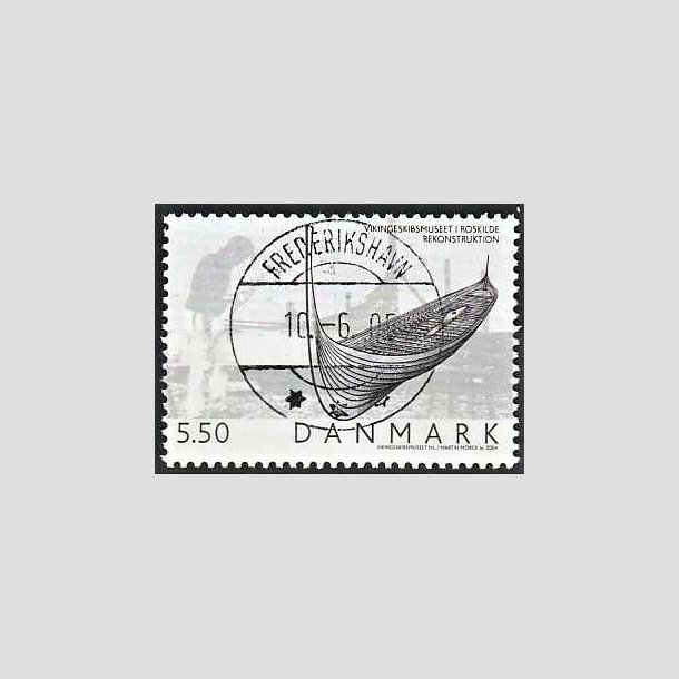 FRIMRKER DANMARK | 2004 - AFA 1401 - Vikingeskibsmuseet - 5,50 Kr. Udstilling - Pragt Stemplet Frederikshavn