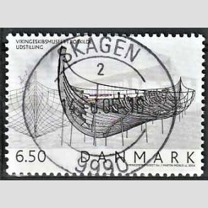 FRIM�RKER DANMARK | 2004 - AFA 1402 - Vikingeskibsmuseet - 6,50 Kr. Udstilling - Pragt Stemplet Skagen
