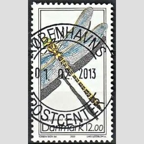 FRIM�RKER DANMARK | 2003 - AFA 1354 - Instekter. - 12,00 Kr. Kongeguldsmed - Pragt Stemplet 