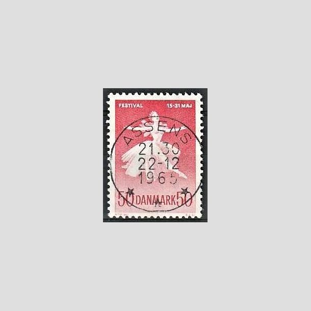 FRIMRKER DANMARK | 1965 - AFA 438 - Ballet og musikfestival - 50 re rd - Pragt Stemplet Assens