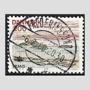 FRIM�RKER DANMARK | 1979 - AFA 688 - Nordjylland - 200 �re flerfarvet - Pragt Stemplet Frederikssund