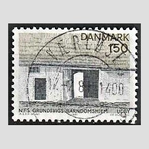 FRIM�RKER DANMARK | 1981 - AFA 731 - Sj�lland og �er - 150 �re flerfarvet - Pragt Stemplet V�rl�se