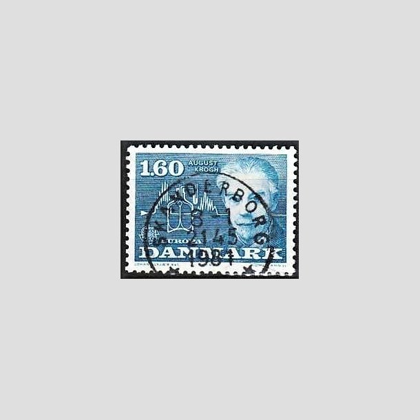 FRIMRKER DANMARK | 1980 - AFA 696 - Europamrker - 1,60 Kr. bl - Pragt Stemplet Skanderborg