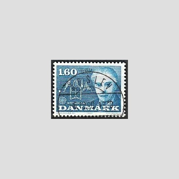 FRIMRKER DANMARK | 1980 - AFA 696 - Europamrker - 1,60 Kr. bl - Pragt Stemplet rslev