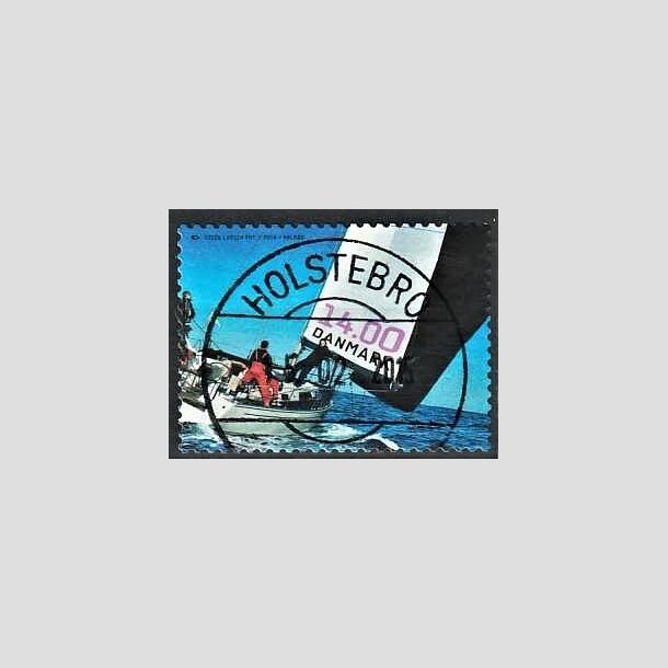 FRIMRKER DANMARK | 2014 - AFA 1779 - Norden ved havet III - 14,00 Kr. flerfarvet - Pragt Stemplet Holstebro