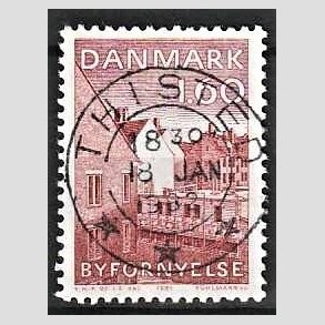 FRIMRKER DANMARK | 1981 - AFA 735 - Byfornyelse - 1,60 Kr. rd - Pragt Stemplet Thisted