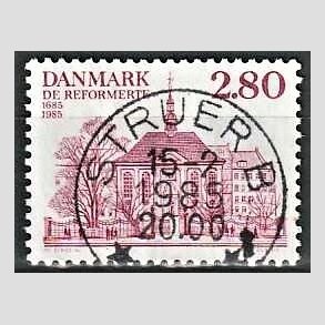 FRIM�RKER DANMARK | 1985 - AFA 825 - Reformerte meninghed 300 �r - 2,80 Kr. rosa - Pragt Stemplet Struer B