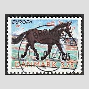 FRIM�RKER DANMARK | 1998 - AFA 1184 - Nationale festdage - 3,75 Kr. flerfarvet - Pragt Stemplet Br�ndby