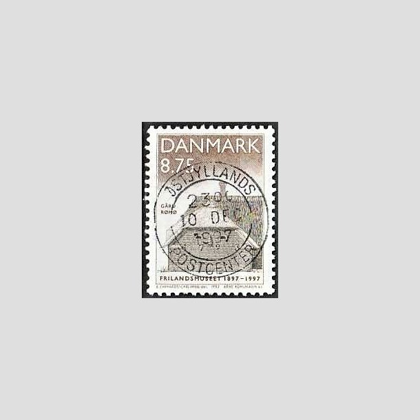 FRIMRKER DANMARK | 1997 - AFA 1142 - Frilandsmuseet 100 r - 8,75 Kr. flerfarvet - Pragt Stemplet stjyllands Postcenter