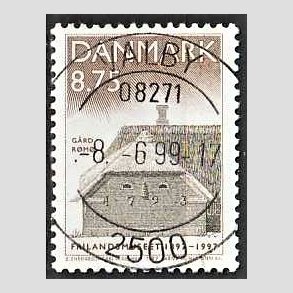 FRIM�RKER DANMARK | 1997 - AFA 1142 - Frilandsmuseet 100 �r - 8,75 Kr. flerfarvet - Pragt Stemplet Valby
