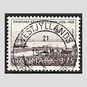 FRIM�RKER DANMARK | 1994 - AFA 1067 - Europam�rker - 3,75 Kr. violet - Pragt Stemplet Vestjyllands Postcenter