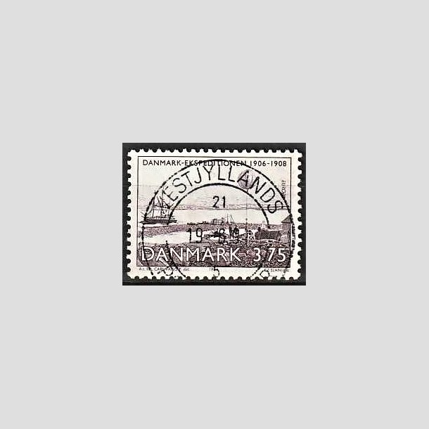 FRIMRKER DANMARK | 1994 - AFA 1067 - Europamrker - 3,75 Kr. violet - Pragt Stemplet Vestjyllands Postcenter