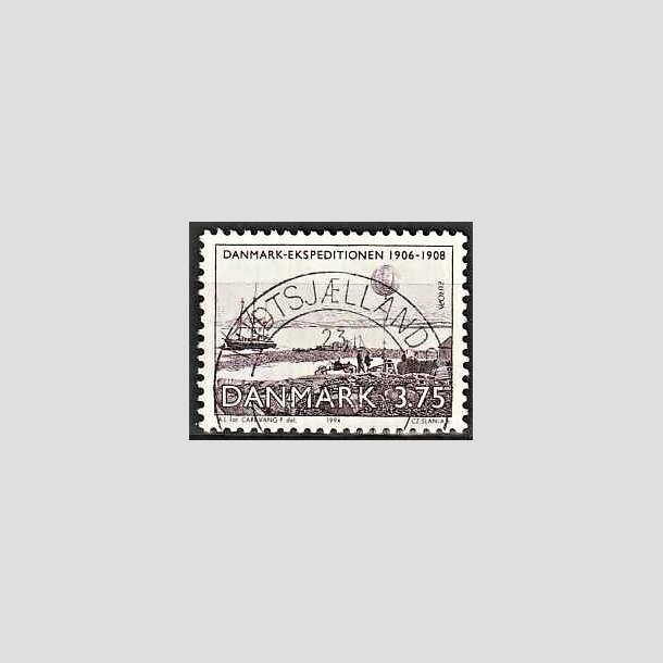 FRIMRKER DANMARK | 1994 - AFA 1067 - Europamrker - 3,75 Kr. violet - Pragt Stemplet Midtsjllands Postcenter