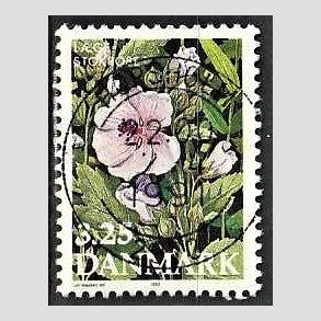 FRIMRKER DANMARK | 1990 - AFA 970 - Dansk flora - 3,25 Kr. flerfarvet - Pragt Stemplet Hrsholm