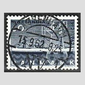 FRIM�RKER DANMARK | 1962 - AFA 409 - Selandia - 60 �re bl� - Pragt Stemplet K�benhavn