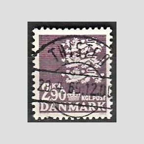 FRIMRKER DANMARK | 1968 - AFA 470 - Rigsvben 2,90 Kr. violet - Lux Stemplet Thisted