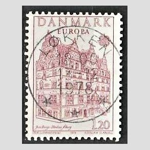 FRIM�RKER DANMARK | 1978 - AFA 658 - Europam�rker - 1,20 Kr. r�d - Pragt Stemplet L�kken