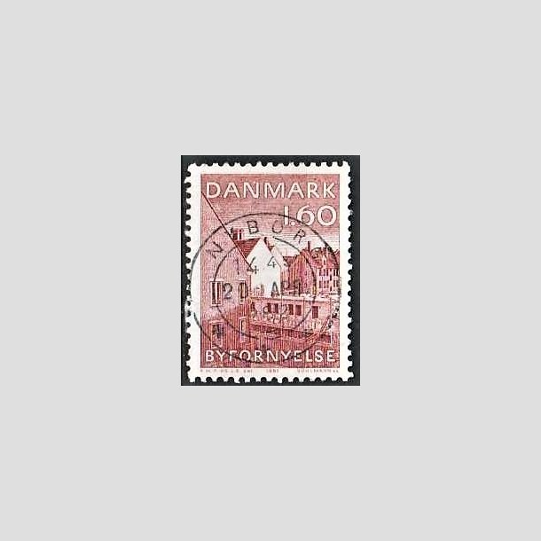 FRIMRKER DANMARK | 1981 - AFA 735 - Byfornyelse - 1,60 Kr. rd - Pragt Stemplet Nyborg