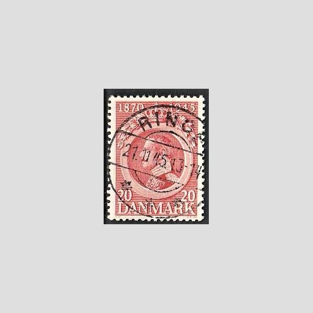 FRIMRKER DANMARK | 1945 - AFA 291 - Chr. X 75 r 20 re rd - Pragt Stemplet Ringe