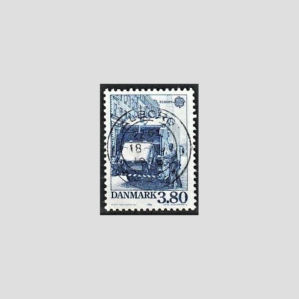 FRIMRKER DANMARK | 1986 - AFA 871 - Europamrker Natur- og milj - 3,80 Kr. bl - Pragt Stemplet lborg