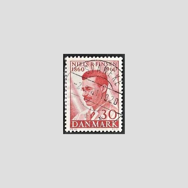 FRIMRKER DANMARK | 1960 - AFA 387 - Niels R. Finsen - 30 re rd - Pragt Stemplet Svaneke