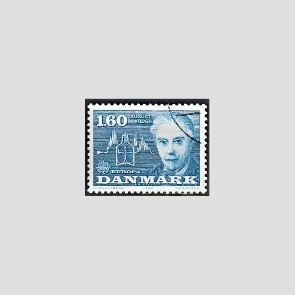 FRIMRKER DANMARK | 1980 - AFA 696 - Europamrker - 1,60 Kr. bl - God gennemsnitskvalitet - Stemplet