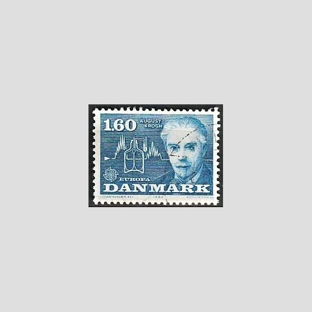 FRIMRKER DANMARK | 1980 - AFA 696 - Europamrker - 1,60 Kr. bl - God gennemsnitskvalitet - Stemplet