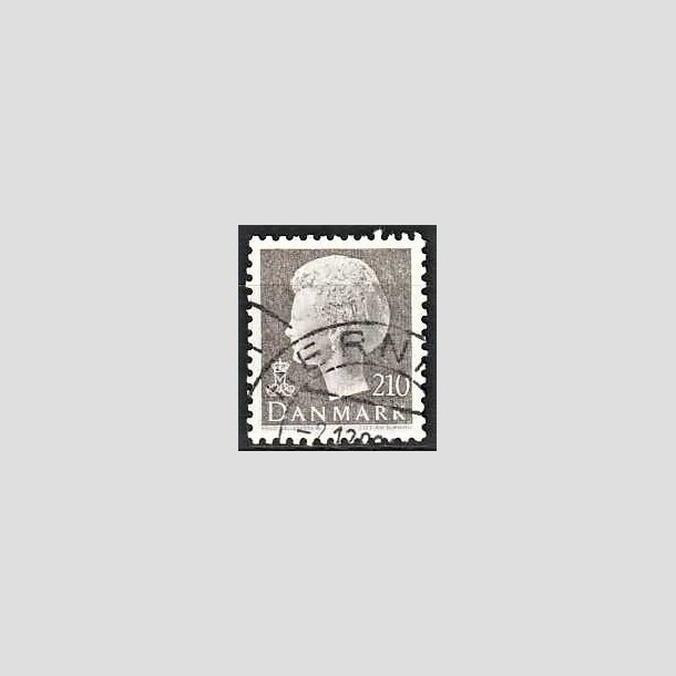 FRIMRKER DANMARK | 1980 - AFA 706 - Dronning Margrethe - 210 re gr - God gennemsnitskvalitet - Stemplet