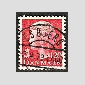 FRIMRKER DANMARK | 1977 - AFA 646 - Dronning Margrethe - 120 re rd - Pragt Stemplet Esbjerg