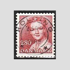 FRIMRKER DANMARK | 1985 - AFA 820 - Dronning Margrethe - 2,80 Kr. rd - Pragt Stemplet Kolding
