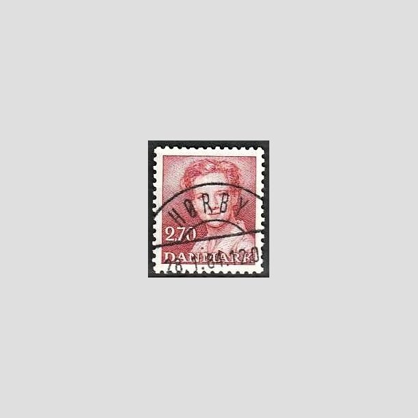 FRIMRKER DANMARK | 1984 - AFA 790 - Dronning Margrethe - 2,70 Kr. rd - Pragt Stemplet Hrby