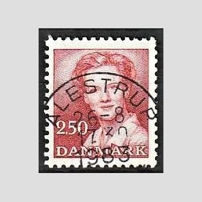 FRIMRKER DANMARK | 1983 - AFA 774 - Dronning Margrethe - 2,50 Kr. rd - Pragt Stemplet Hurup lestrup