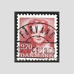 FRIMRKER DANMARK | 1984 - AFA 790 - Dronning Margrethe - 2,70 Kr. rd - Pragt Stemplet Frvang