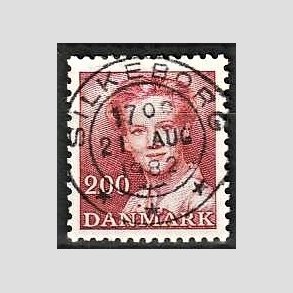 FRIMRKER DANMARK | 1982 - AFA 751 - Dronning Margrethe - 2,00 Kr. rd - Pragt Stemplet Silkeborg