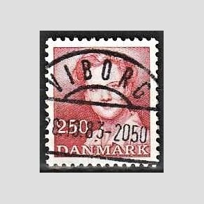 FRIMRKER DANMARK | 1983 - AFA 774 - Dronning Margrethe - 2,50 Kr. rd - Pragt Stemplet Viborg