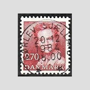FRIMRKER DANMARK | 1984 - AFA 790 - Dronning Margrethe - 2,70 Kr. rd - Pragt Stemplet Grlev Sjlland