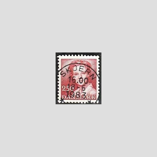 FRIMRKER DANMARK | 1983 - AFA 774 - Dronning Margrethe - 2,50 Kr. rd - Pragt Stemplet Skjern