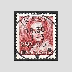 FRIMRKER DANMARK | 1985 - AFA 820 - Dronning Margrethe - 2,80 Kr. rd - Pragt Stemplet Ikast