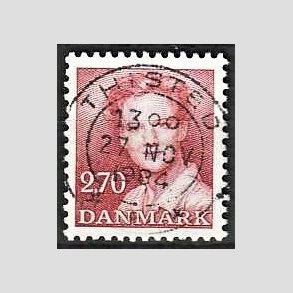 FRIMRKER DANMARK | 1984 - AFA 790 - Dronning Margrethe - 2,70 Kr. rd - Pragt Stemplet Thisted