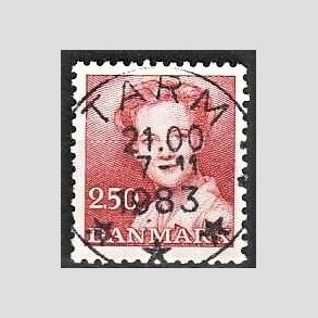FRIMRKER DANMARK | 1983 - AFA 774 - Dronning Margrethe - 2,50 Kr. rd - Pragt Stemplet Tarm