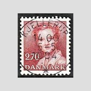 FRIMRKER DANMARK | 1984 - AFA 790 - Dronning Margrethe - 2,70 Kr. rd - Pragt Stemplet Kjellerup