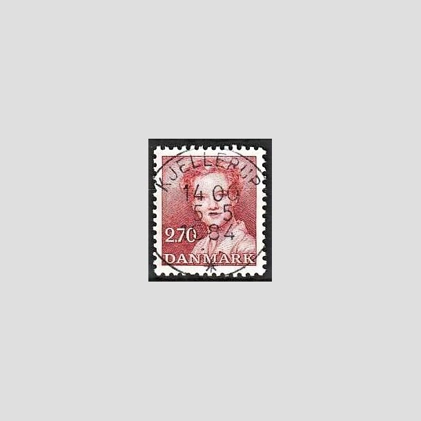 FRIMRKER DANMARK | 1984 - AFA 790 - Dronning Margrethe - 2,70 Kr. rd - Pragt Stemplet Kjellerup