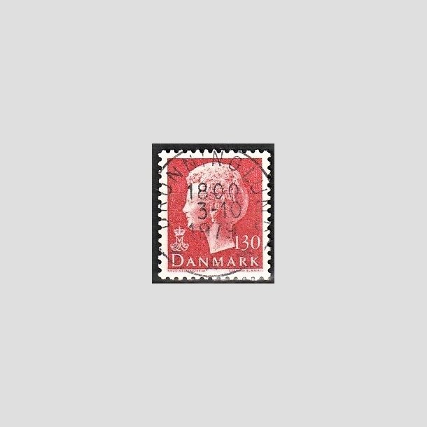 FRIMRKER DANMARK | 1979 - AFA 678 - Dronning Margrethe - 130 re rd - Pragt Stemplet Dronninglund